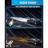 Nilight 2PCS H4 LED Headlight Kit Light Bulbs High Low