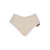 Sterntaler Unisex Baby Dreieckstuch aus Teddyflausch, Rückseite Microfleece Halstuch, Ecru,