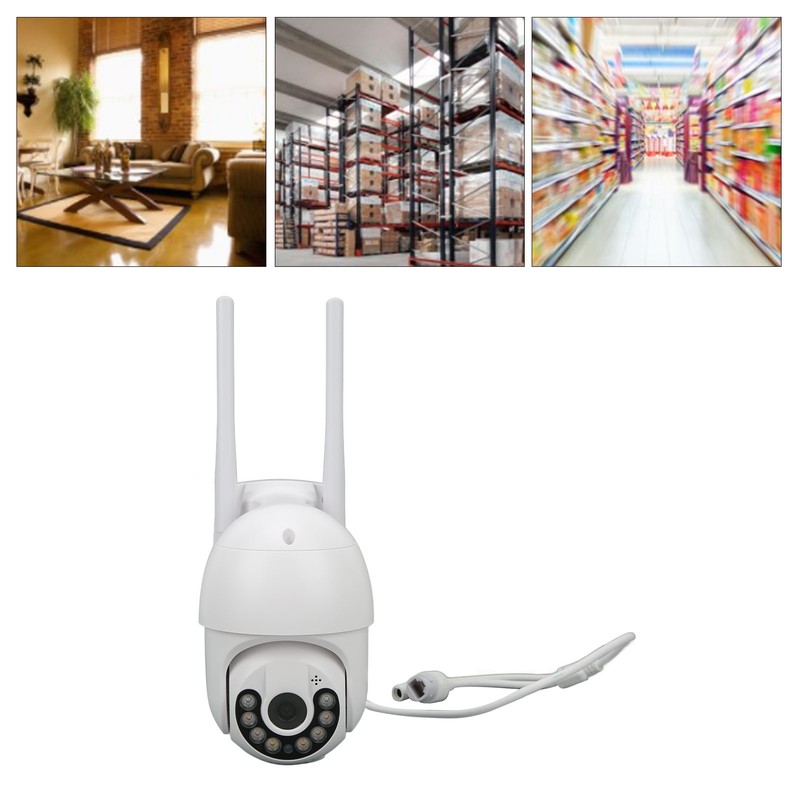 2.4GHz WiFi Securtiy Camera Two Way Audio AI Human Detection