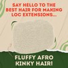 Locsanity Afro Kinky 100% Bulk Natural Human Hair - Braiding