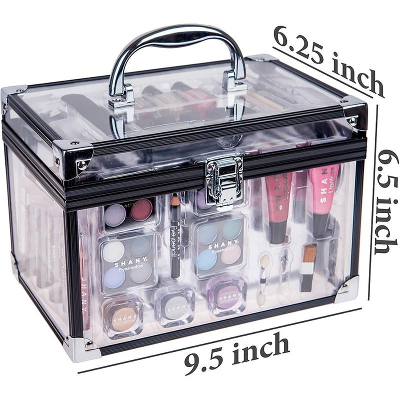 SHANY Carry All Trunk Professional Makeup Kit - Eyeshadow,Pedicure,manicure With