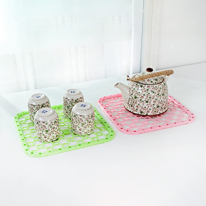 Sink Mat, PP Plastic Large Sink Protector Mat, Practical Dish