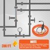 Relaxweex 50 Ft In Pipe Heating Cable Prevents from Freezing,