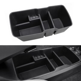 KOLOME Centre Console Storage Box Compatible with 2021 2022 2023 2024 EV6 Armrest Organiser Storage Box (Bottom the Centre Console Storage Box)