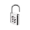 sourcing map 6-Digit Combination Padlock Push Button Lock for Locker