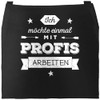MoonWorks Funny BBQ Apron for Men with Saying Ich möchte