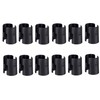 12 Pairs Wire Shelving Shelf Lock Clips for 3/4 Inch