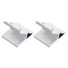 uxcell 2Pcs 45 Degree Angle Aluminum Profile Corner Brackets, Corner