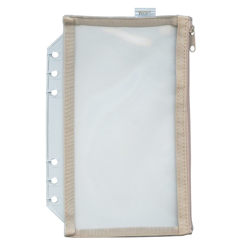 Raymay Fujii KP56SB Binder Kept Mesh Pouch Refill A5 Sand