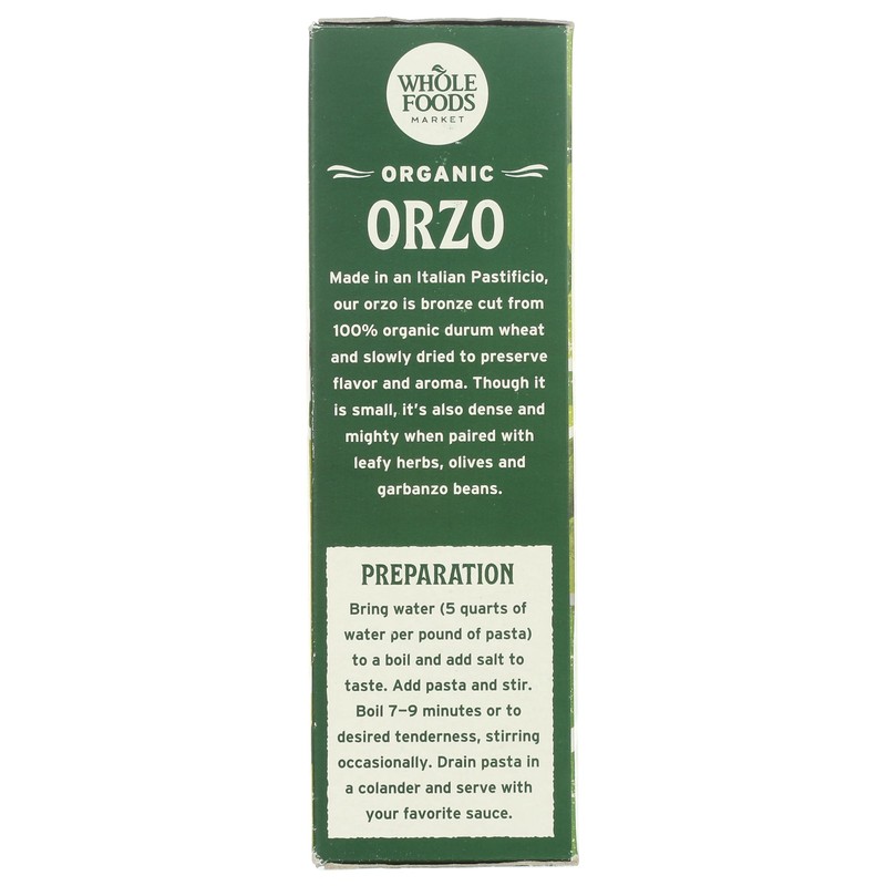 365 by Whole Foods Market, Organic Orzo, 16 Ounce
