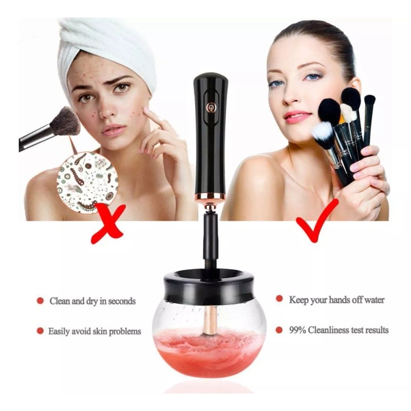 RICRIS Prima De Maquillaje Cepillo Limpiador Secadora Super-fast Cl