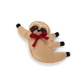 Beeztees Interactive Toys for K & bz Catnip Sloth Jona Gato Beige, 10 x 8 cm