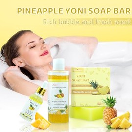 forvirness- "Yoni Wash Yoni Oil Yoni Soap bar, lavado femenino para mujeres ph Balance, lavado íntimo para mujeres Remov