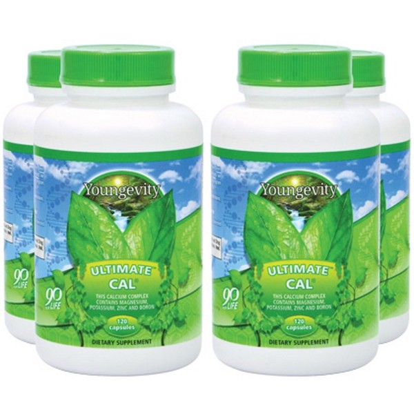 Youngevity Ultimate Cal - 120 Capsules (4 Bottles)