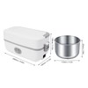 Self Cooking Lunch Box Leakage Proof 2 Stainless Steel Inner