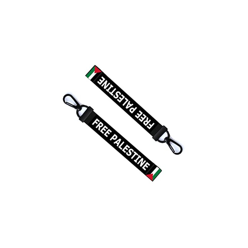 inking house FREE PALESTINE Key Chain Key ring Luggage Tag