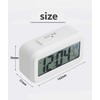 WANGCL 12/24 hour digital alarm clock bedside table clock with