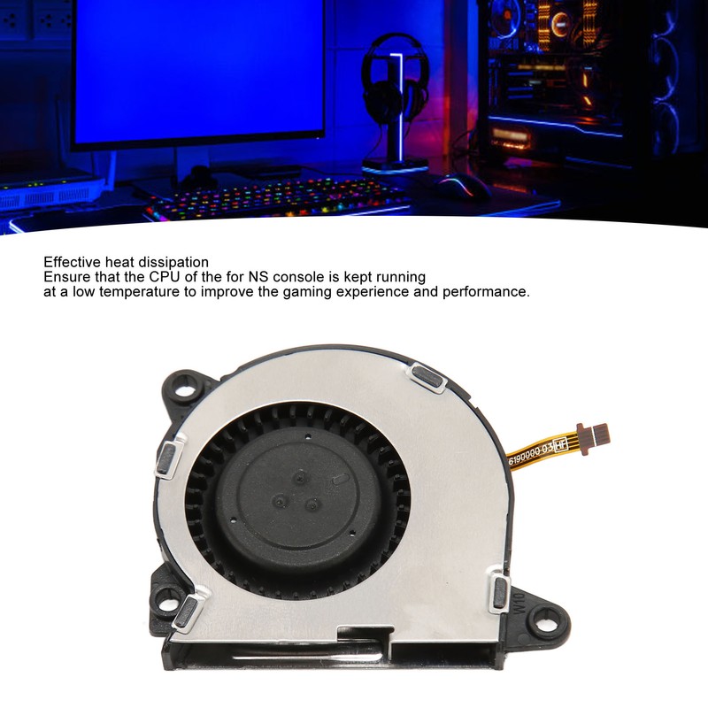 Replacement CPU Cooling Fan Durable Aluminium Alloy Easy Installation Cooler