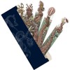 HUNGRY MINDS Hand-Drawn Octopus Bookmarks Set of 5 - Paper