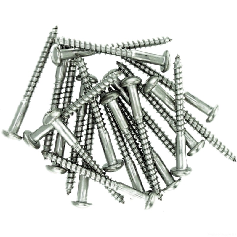 No.4 x 1.18 (3.0mm x 30mm) Pozi Pan Wood Screw