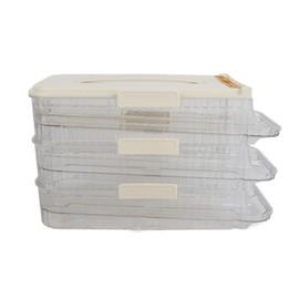 Egg Storage Box Time Record Automatic Egg Rolling Egg Organizer Refrigerator Egg Storage Container