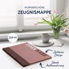 goldbuch 36116 Certificate Folder 2 Coloured Aubergine, Certificate Folder DIN