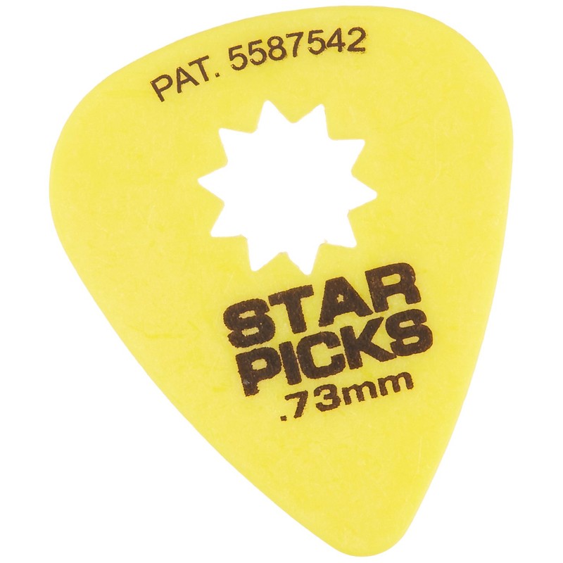 Everly 30023 Star Pik 12 Pack .73mm Yellow