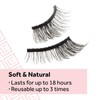 Eylure Pre-Glued Light & Wispy Eyelashes, Accents No. 003