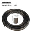 X AUTOHAUX 3mm 0.12" 3.5m 11.48ft Universal Skirt Side Glow