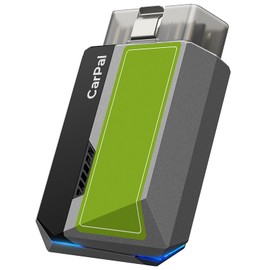 TOPDON Carpal OBD2 Scanner Bluetooth - Scanner for Car, All System Diagnostic Tool for iOS & Android, Vehicle Health Check, 6 Maintenance Services, Smog Check, Repair Guide_Green