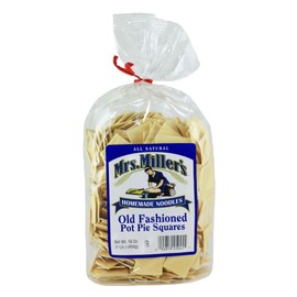 AmishTastes Mrs. Miller's Old-Fashioned Regular 1" Pot Pie Squares, 16 Oz. (Pack of 2)