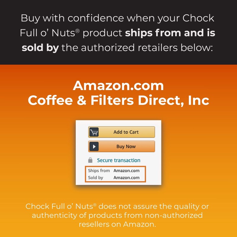 Chock Full o’Nuts French Vanilla Flavored Ground Coffee (10.2 Oz.