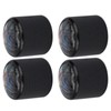 4 Pcs Electric Bass Knob Dome Metal High End Shell