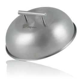 BBQ-Toro Stainless Steel Heat Bell, Diameter 23 cm, Serving Bell, Burger Bell, Stainless Steel, Food Bell, Melting Dome, Grill Bell, Burger Bell, Melting Bell
