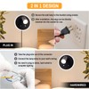 ERAY Wall Mounted Reading Light, Adjustable Wall Sconces with USB