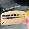 LRNJ MOTORWORKS Tailgate Lettering Template Compatible with Land Rover Defender