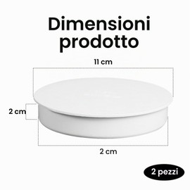 ARYIMYDP 2 Pezzi Copertura per Tubo di Ventilazione 100mm con Coperchio a Molla, Copertura Protettiva per Tubo di Scarico e Fognatura, Valvola per Tubo di Pioggia 100mm in PVC per Tappo di Bocco