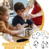 4 Piece Horse Shape Cookie Cutter Set, Stainless Steel Cookie
