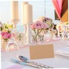 Ipetboom 100pcs Blank Wedding Place Cards Table Cards for Guest