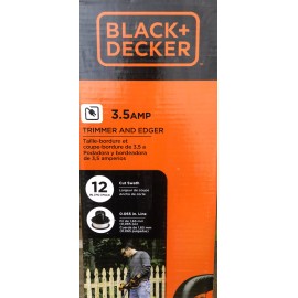 BLACK+DECKER Black and Decker  Groom 'N' Edge  Straight Shaft  Electric  Edger/Trimmer