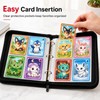 1 Large Capacity Trading Card Binder, 4-Pocket Card Holder with