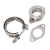 42mm Wastegate Flange 2 Bolt to MVS V Band with