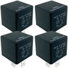 4-Pack P6SDT FOAB-14B192-AA 12V 40A 5-Pin SPDT Relay - for