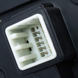 TRQ Right Mirror with Heat Manual Folding Passenger Side Compatible with 2017-2022 Kia Sportage KI1321197