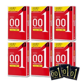 【６箱】オカモトゼロワン0.01ミリLサイズ 3個入りx6箱(4547691775122-6)