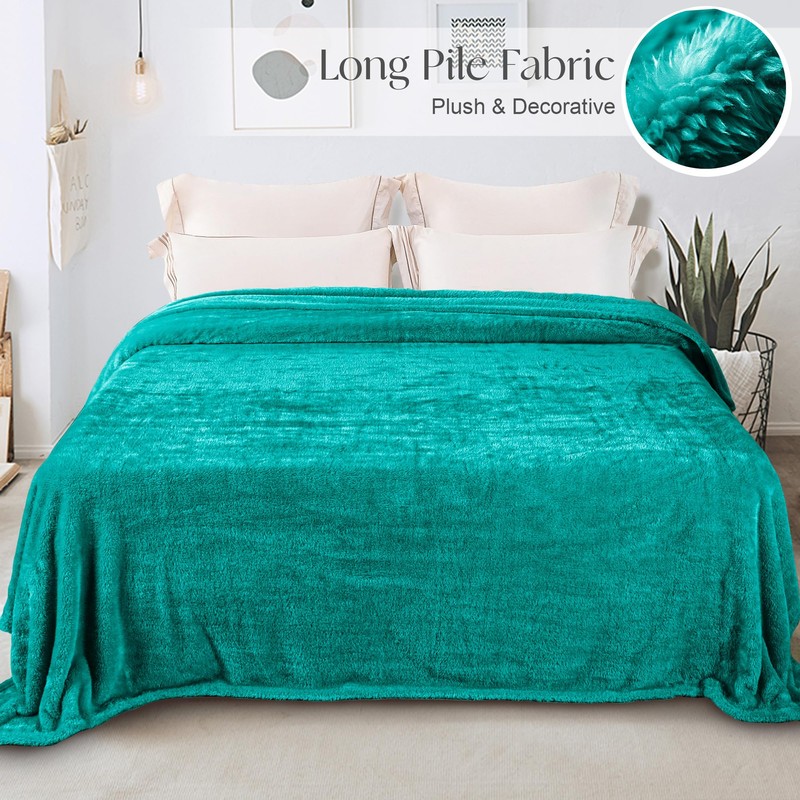 Whale Flotilla Cuddly Fluffy Blanket, Warm Fleece Blanket / Sofa