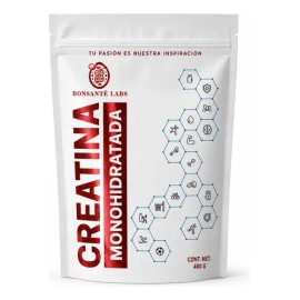 Creatina Monohidratada en Polvo Bonsanté Labs Sin Sabor 400g                                                                                          