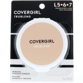 CoverGirl TruBlend Pressed Powder, Translucent Light (L 5-7), 0.39 oz (Pack of 3)