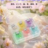 YINKE ブッククリップ 12個セット メモクリップ おしゃれコナー ファイル収納くりっぷ 書類整理 メモ帳 文書 資料