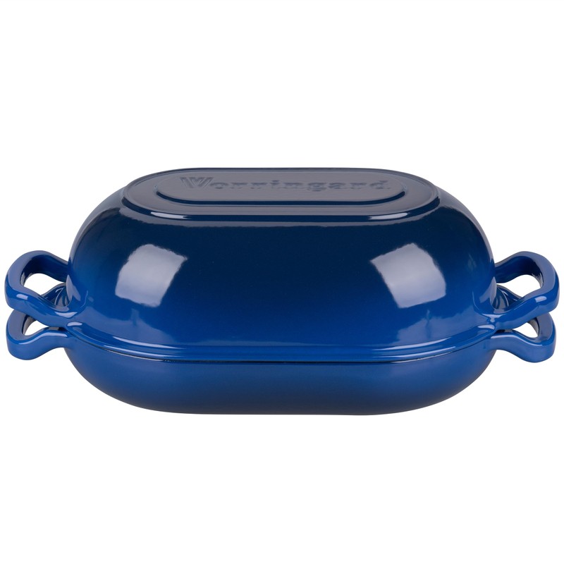 VORRINGARD Enameled Cast Iron Sourdough Bread Oven, Dutch Oven, Loaf
